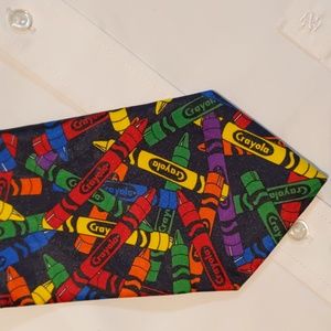 Crayola Tie, 59" x 4", Super Colorful